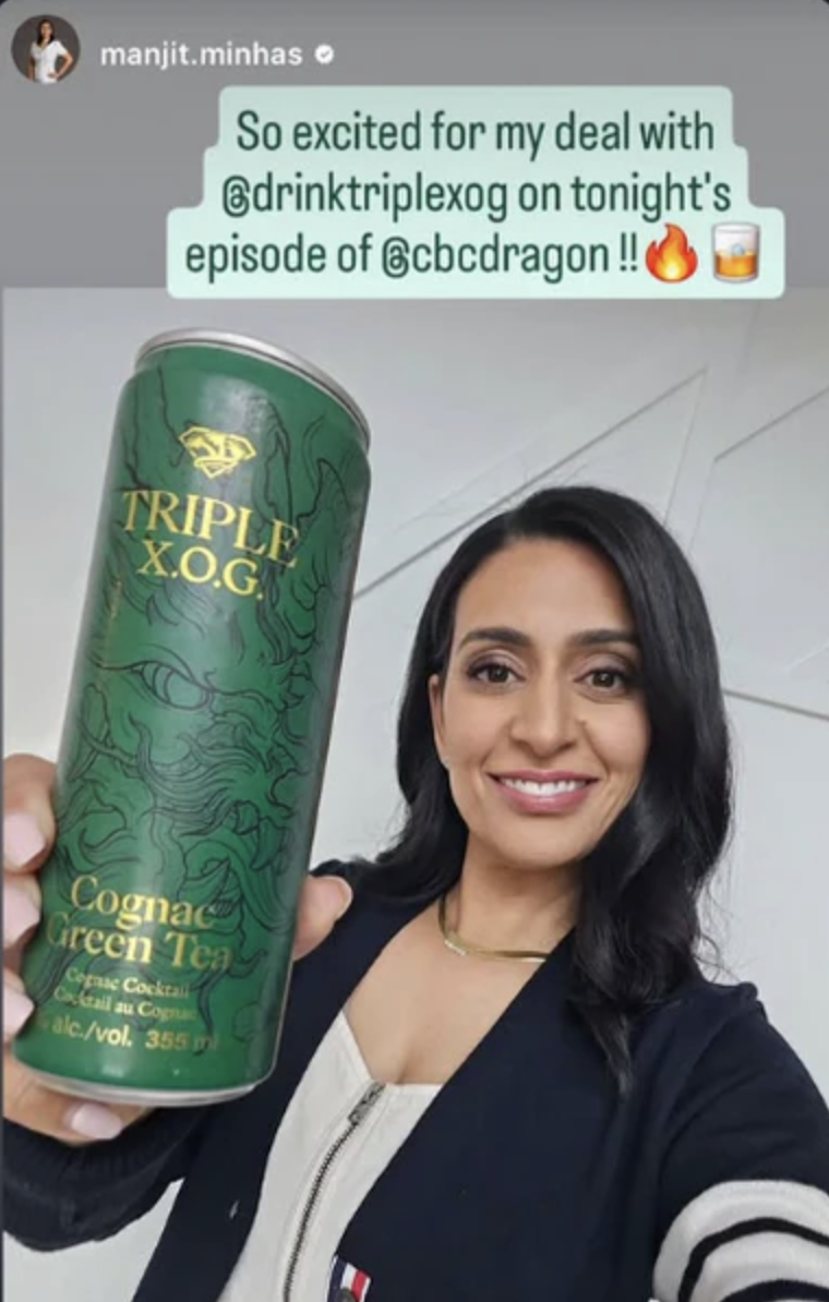 Manjit Minhas with Triple X.O.G.